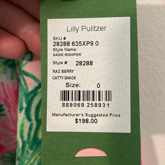 Lilly Pulitzer Sadie Romper - Picture 7 of 7